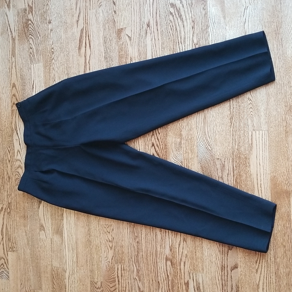 (12) Josephine Chaus Classic Black Trousers Business Ready Office Professional